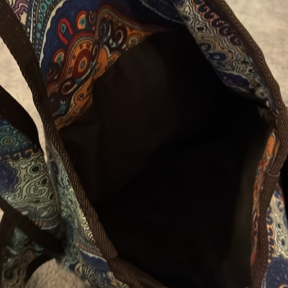 Durable fabric yoga mat carrier with pocket and zipper pocket. Custom-made. - Picture 6 of 7